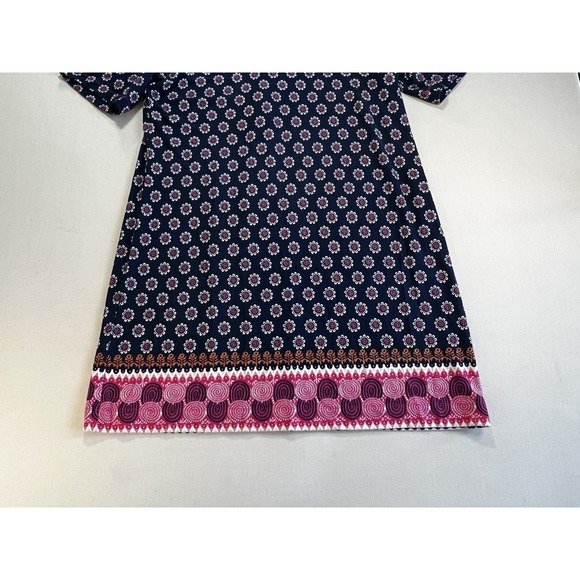 Draper James Size Large Blue Floral Dress With Back Zipper - Picture 3 of 10